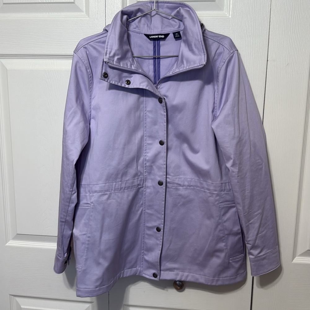 Lands’ End | Water Repellent Hooded Jacket